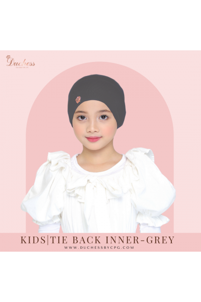 TIE BACK KIDS -  GREY TIE BACK KIDS -  GREY